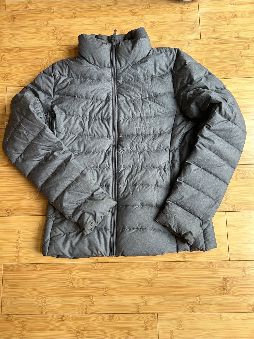Uniqlo Ultralight Quilted Puffer Jacket - Charcoal Gray